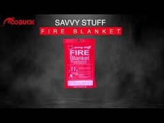 Chăn sợi thủy tinh chữa cháy khẩn cấp chịu nhiệt cho gia đình và trường học