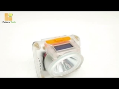 Đèn thợ mỏ có thể sạc lại chuyên nghiệp 18000 LUX IP67 Đèn LED mũ cứng lâu dài