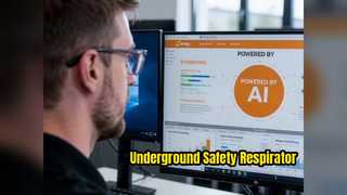 Mặt nạ phòng độc tự cứu ZL60 kích thước nhỏ Bao gồm hóa chất bên trong dành cho trưng bày khai thác dưới lòng đất