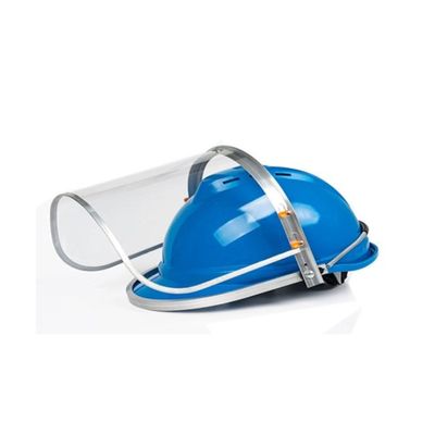 Mua Mũ cứng cưa xích PVC với mặt nạ kín mặt chống nước và hệ thống treo 6 điểm để đảm bảo an toàn khi xây dựng sản xuất trực tuyến