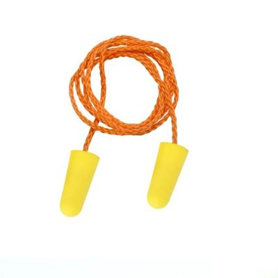 Mua Nút tai bằng bọt phục hồi chậm không độc hại Nút tai có dây bằng silicon Pu 85db sản xuất trực tuyến
