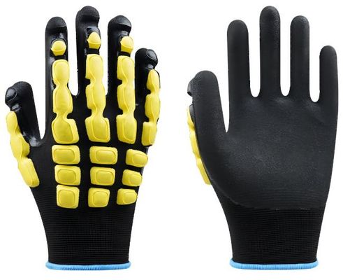 Mua Găng tay chống va đập hạng nặng 13G Găng tay an toàn bọc nitrile sản xuất trực tuyến