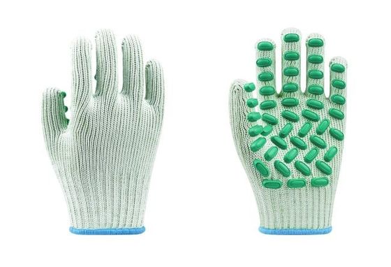 Mua Găng tay làm việc an toàn polycotton liner với lớp phủ chấm Latex và bảo vệ ANSI/ISEA 138 cấp 2 sản xuất trực tuyến
