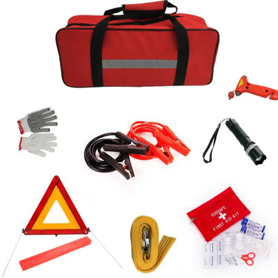 Mua Túi màu đỏ với logo in xe ô tô thiết bị khẩn cấp bên đường cho gia đình cắm trại và xe ô tô với thời hạn sử dụng 2 năm sản xuất trực tuyến
