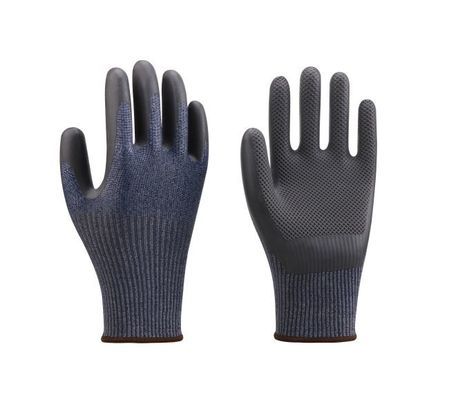 Mua Găng tay an toàn chống trượt Eco Latex với 13 Gauge HPPE Liner để chống cắt sản xuất trực tuyến