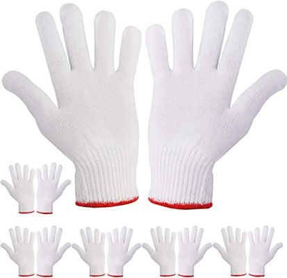 Mua Găng tay cotton làm việc có thể tái sử dụng màu trắng Grip Có thể giặt được Tái sử dụng 90 Cotton 10 Nylon sản xuất trực tuyến
