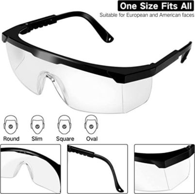 Mua Unisex Clear Eye Protection Kính an toàn Chống trầy xước Chống sương mù Kính an toàn sản xuất trực tuyến