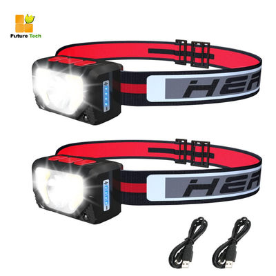 Mua Đèn LED trắng đỏ gắn đèn làm việc Đèn đầu 1000 Lumen để câu cá sản xuất trực tuyến