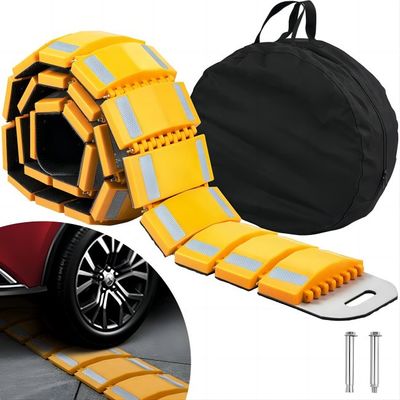 Mua 15,05kg Gờ tốc độ cao su di động có thể gập lại Chiều dài 9,8Ft cho đường lái xe sản xuất trực tuyến