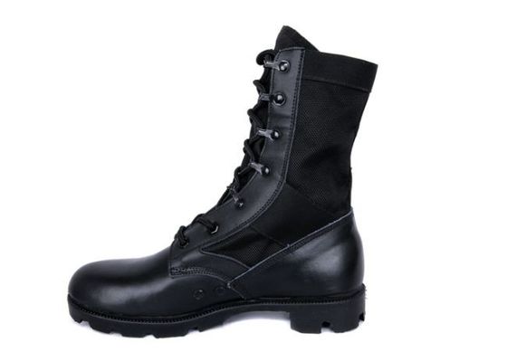 Mua EUR39-47 Màu đen Giày chiến thuật bằng da thật màu đen Giày chiến đấu bằng da màu đen không thấm nước dành cho nữ sản xuất trực tuyến