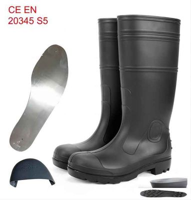 Mua Cao su S5 An toàn công nghiệp Gumboots Pvc Gum Boot Anti Smash sản xuất trực tuyến