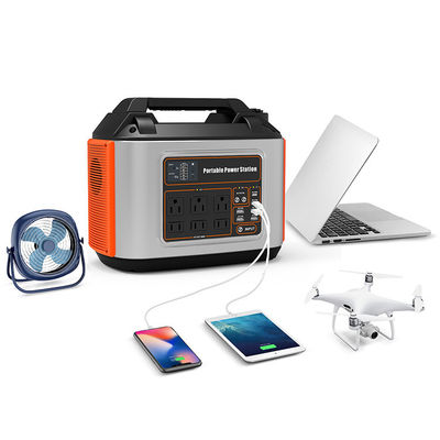 Mua Cắm trại ngoài trời Đi bộ đường dài Trạm điện di động Pin dự phòng di động 486wh 500W sản xuất trực tuyến