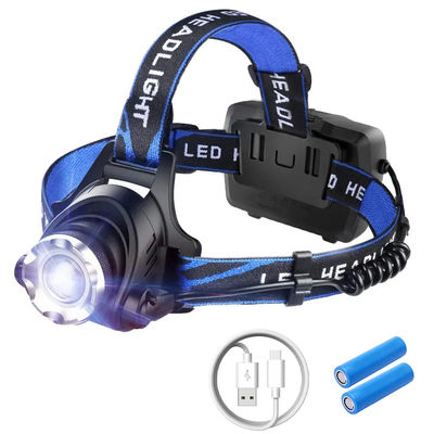 Mua Cao Cấp Sạc LED Chống Nước COB Đỏ Ánh Sáng An Toàn Đèn Pha Đèn Pin Đêm Bạn Thân Cắm Trại Săn Bắn sản xuất trực tuyến