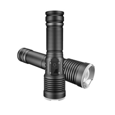 Mua Đèn pin LED Lumens cao có thể sạc lại với chức năng thu phóng để cắm trại và hoạt động ngoài trời sản xuất trực tuyến