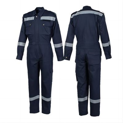 Giá tốt. Bộ đồ liền thân an toàn 100% cotton thoải mái Bộ đồ chống cháy được thu nhỏ trước để bảo vệ cá nhân trực tuyến