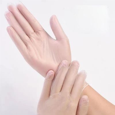 Giá tốt. CE EN455 Găng tay PVC một lần dùng trong suốt có thể tùy chỉnh kích thước cho công việc an toàn trực tuyến