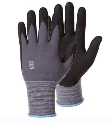 Giá tốt. Găng tay làm việc an toàn bằng nylon đan liền mạch với tính năng chống thấm nước và chống trượt thoáng khí trực tuyến