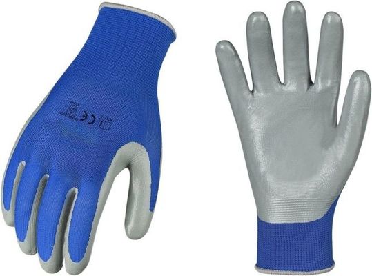 Giá tốt. Găng tay liền mạch XL XXL có thể tái sử dụng Công việc an toàn Tay cầm được phủ nitrile trực tuyến