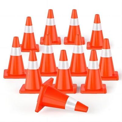 Giá tốt. Nón an toàn giao thông PVC 18in 28in An toàn bền cho bãi đậu xe trên đường lái xe trực tuyến
