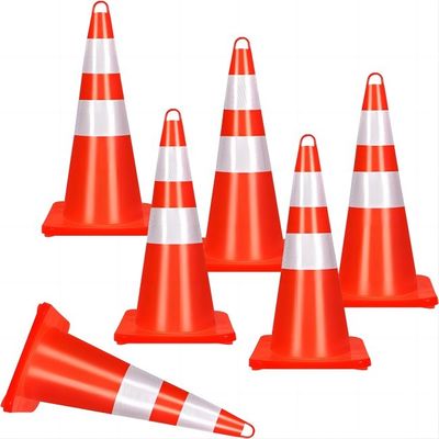 Giá tốt. Bãi đậu xe PVC cao cấp Nón an toàn giao thông phản quang có sọc cam trực tuyến