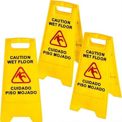 Giá tốt. Treo đứng Cảnh báo an toàn bằng nhựa đứng Sàn ướt Dấu hiệu an toàn 0,86kg trực tuyến