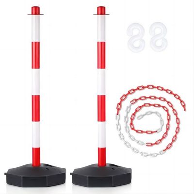 Giá tốt. 2 gói Nón phân định giao thông 86cm với các phụ kiện an toàn đường cơ sở có thể lấp đầy Nhựa PE trực tuyến