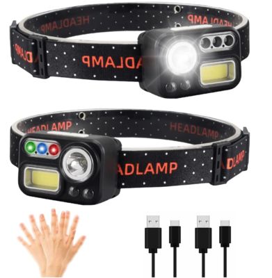 Giá tốt. Đèn đèn LED 500 Lumens với cảm biến chuyển động và pin sạc cho các hoạt động ngoài trời trực tuyến